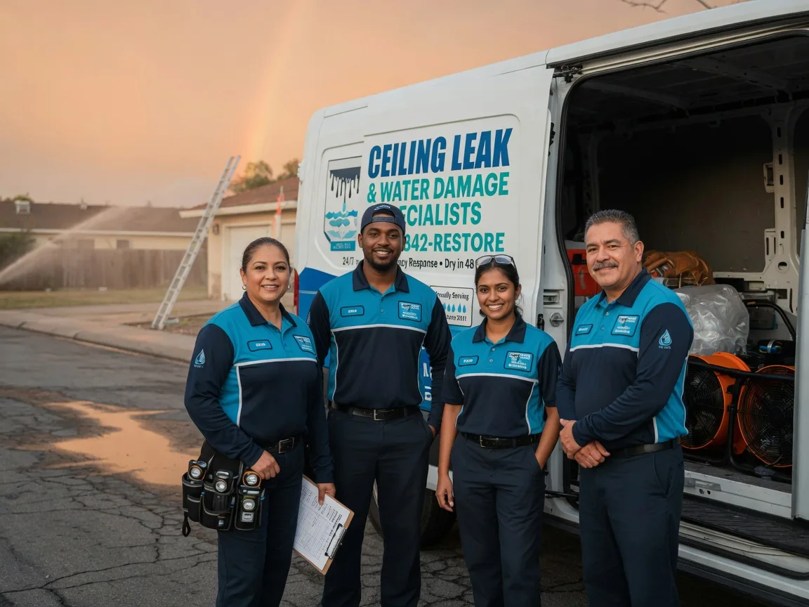 Ceiling Leak Cleanup company in Ivanhoe, TX