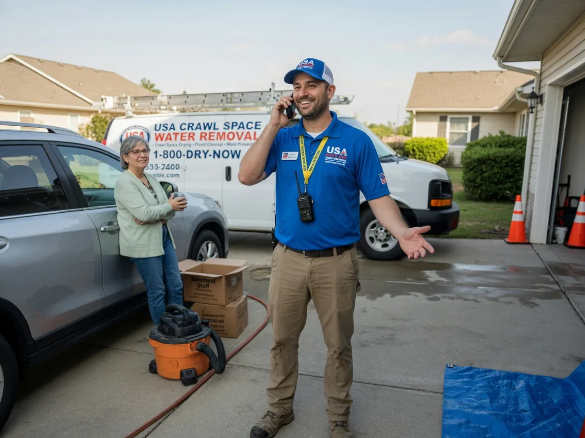 Crawl Space Water Removal Ivanhoe, TX FAQs